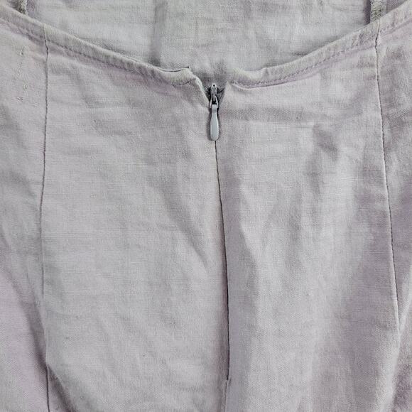 Urban Outfitters Womens Dress 8 Purple Halter Neck Open Tie Back Bodycon Mini - Picture 9 of 12